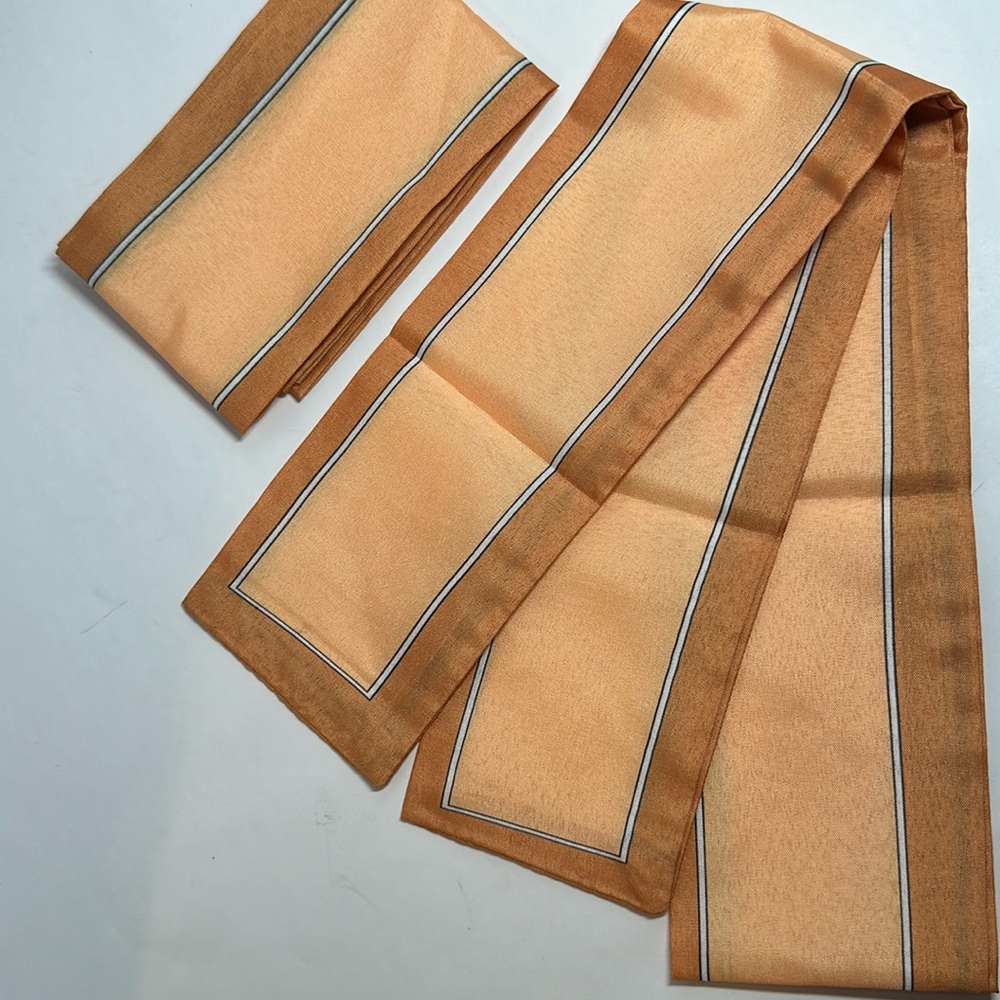 Two Thin Scarves / Hair Bands / Scarves
- #1135